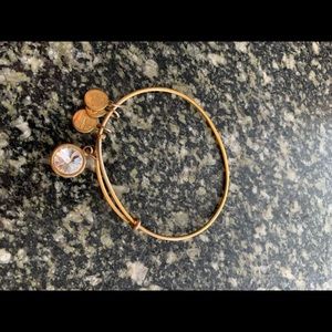 Alex and Ani bracelet with clear stone